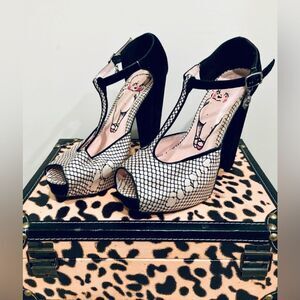 Iron Fist Caught Kewpie Killer Platform Heels